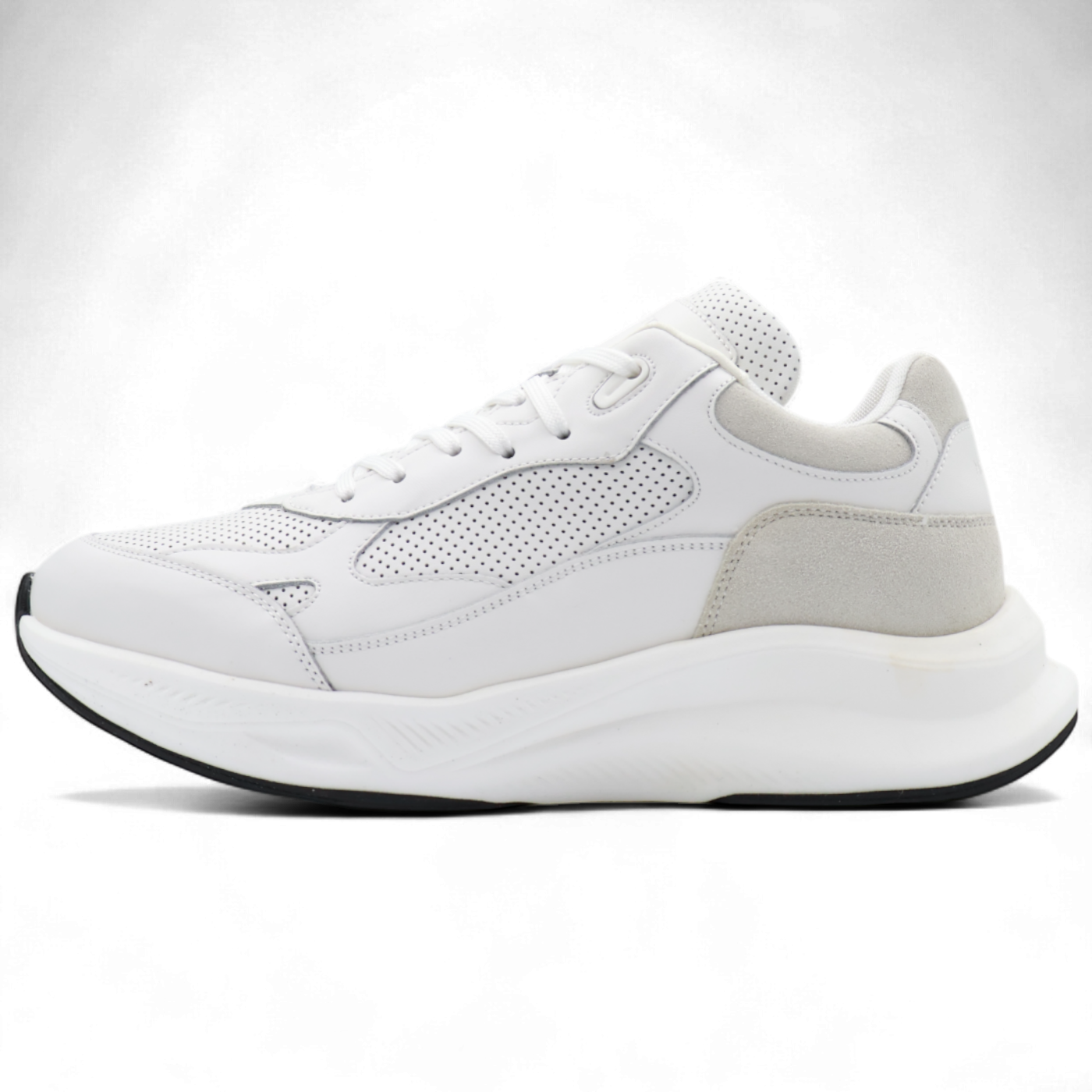 Zapatilla Antony Morato Runnig Byroc Blanco Hombre Moderno, Ropa casual 75% Piel, 25% Caucho