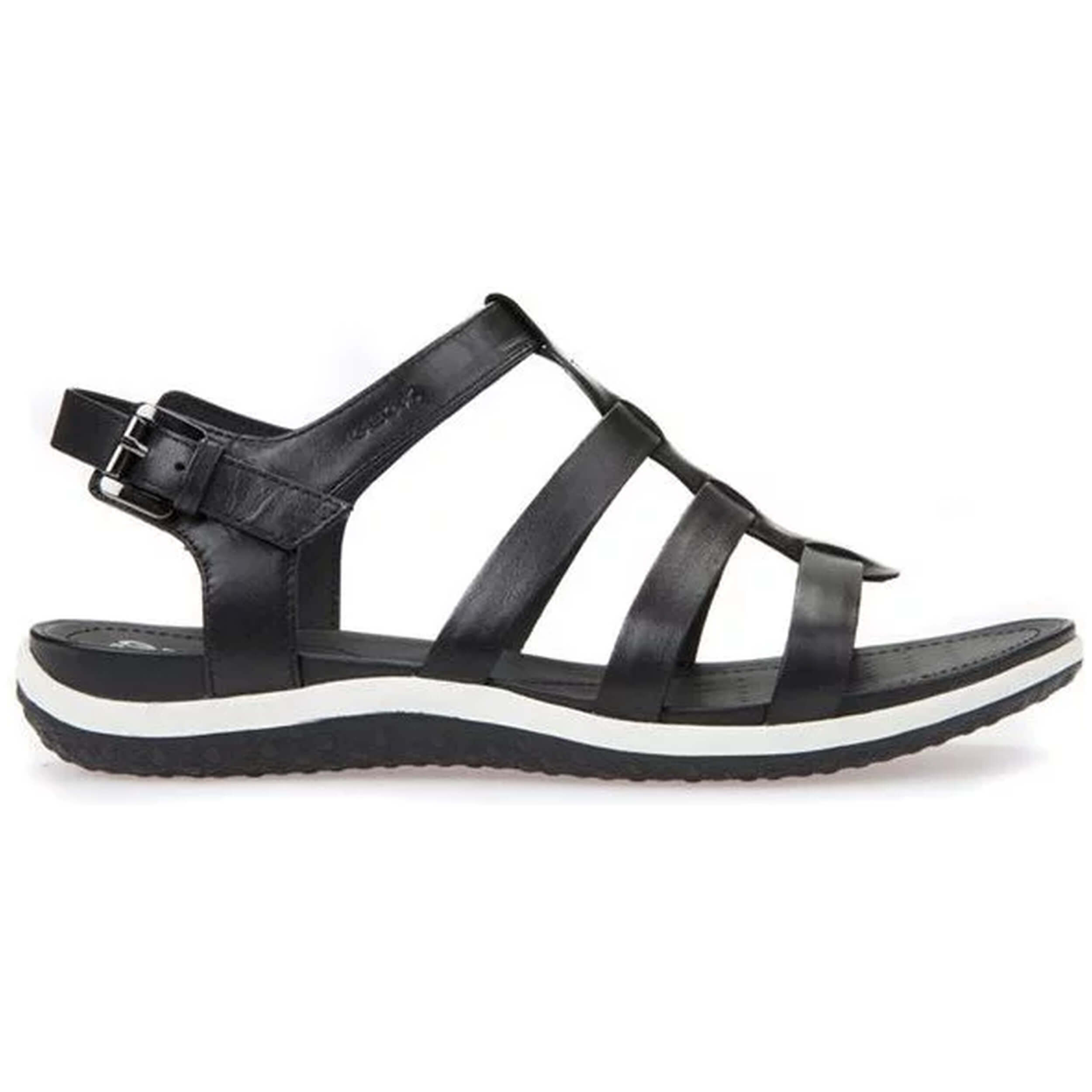 Sandalias Geox Vega Mujer Negro