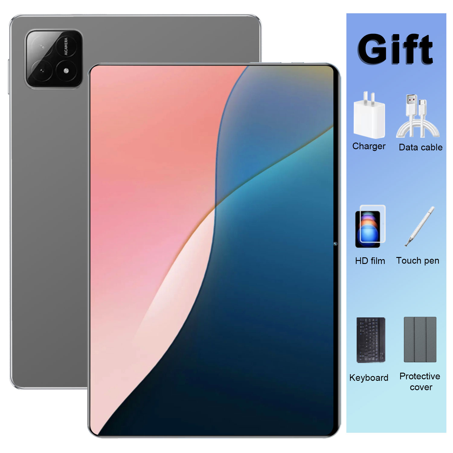 5G New tablet 10.36 inch Android 13 Pad 16GB 1TB 10 core 4K HD 5G 20000mAh WIFI Bluetooth WPS tablets