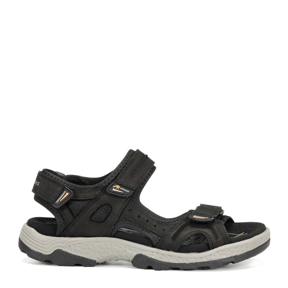 Fluchos Sandalias Missouri Negras F2410-VEGABUCK NEGRO , para Hombre