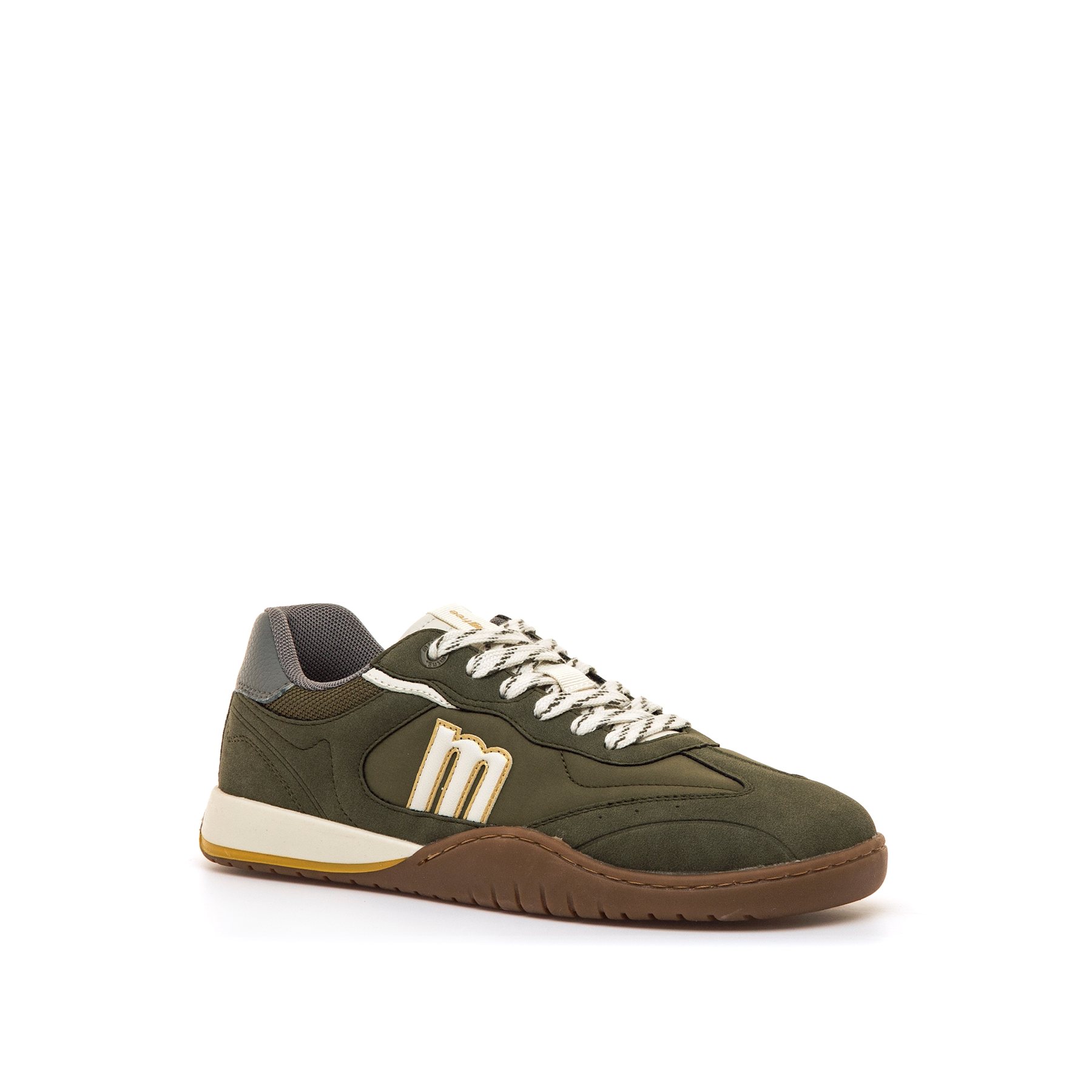 Mustang-MTNG deportivas barefoot hombre free orbit verde con cierre cordones y tipo de puntera redonda