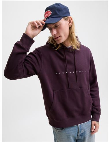 SUDADERA CON CAPUCHA BOLSILLO CANGURO JACK & JONES JJESTAR NOOS 12233972