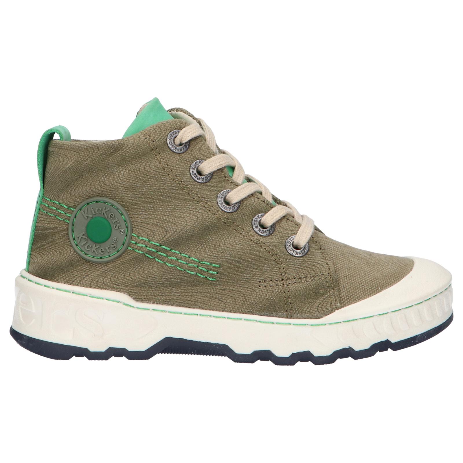 KICKERS 894810-30 KICKRUP 201 KAKI GREY Girls and Boys Sportsmen