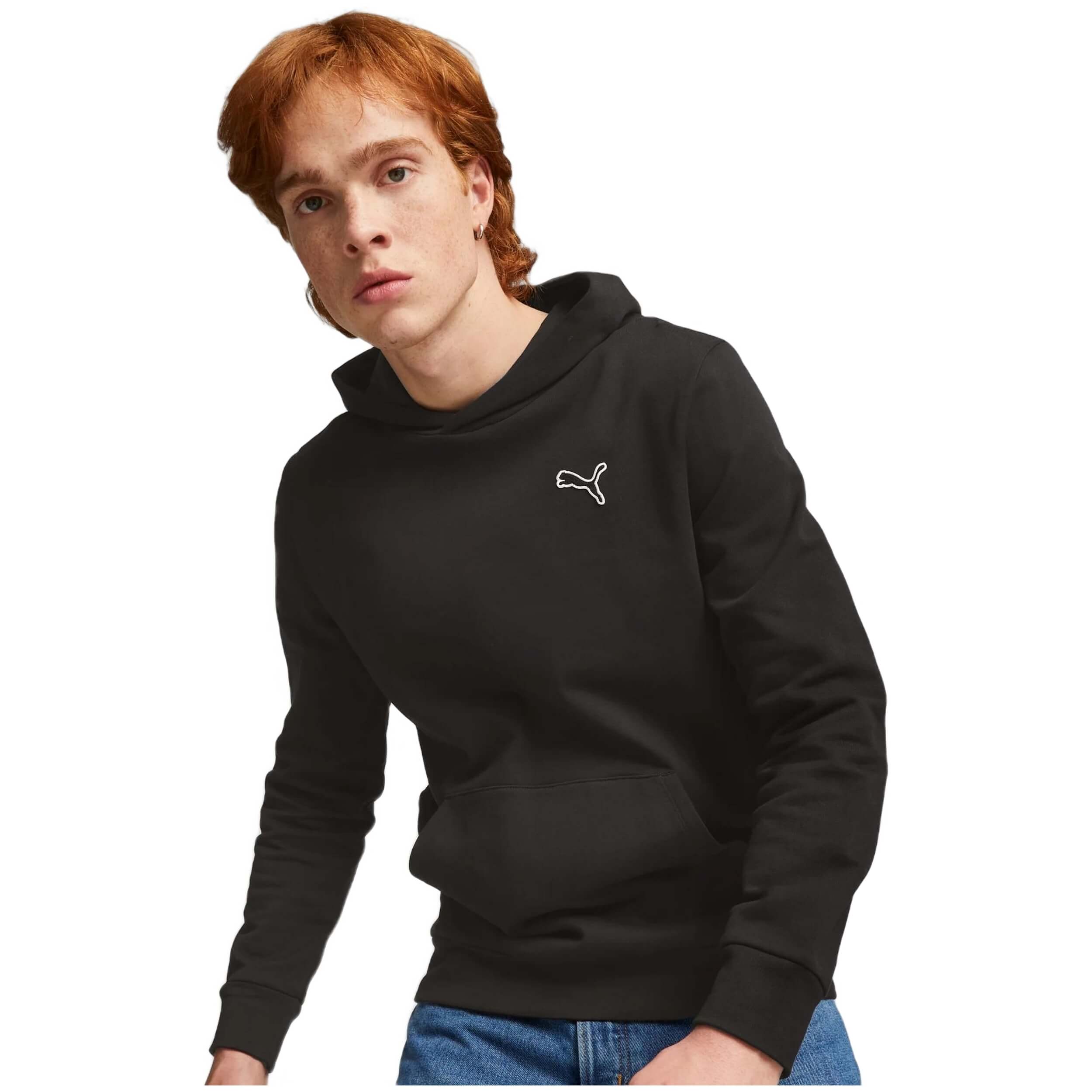 Sudaderas Con Capucha Puma modelo 676814-20 para HOMBRE en color Negro