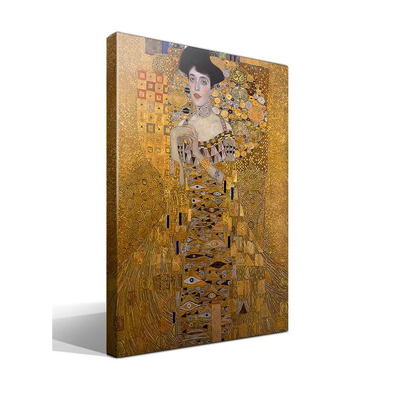 Cuadro de Arte Canvas Adele Bloch-Bauer I de Gustav Klimt en Lienzo de Algodón 100% - Fabricado en España