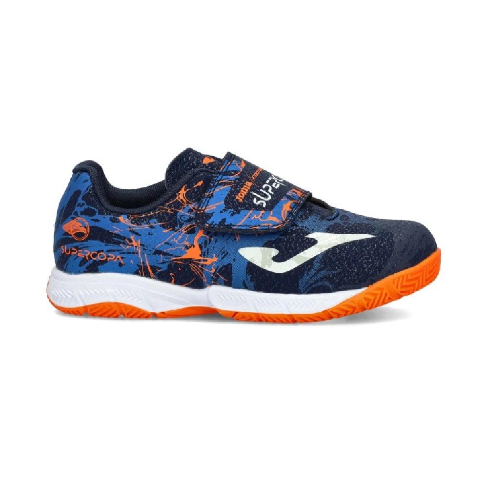 JOMA SUPER COPA JR TURF MARINO/NARANJA 2403