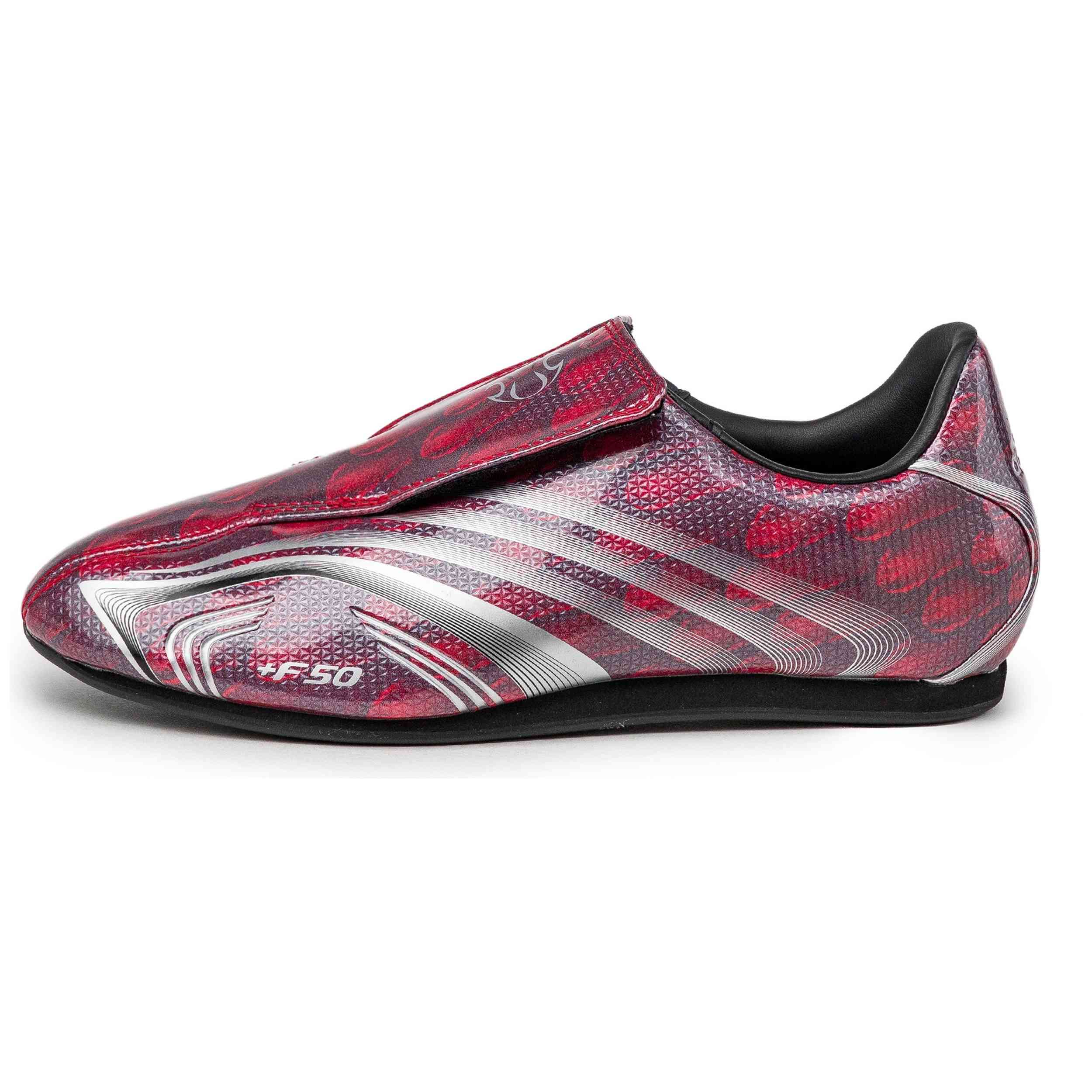 Zapatillas Adidas modelo Taekwondo F50 "Beta Scarlet / Silver Metallic" para Mujer en color Rojo