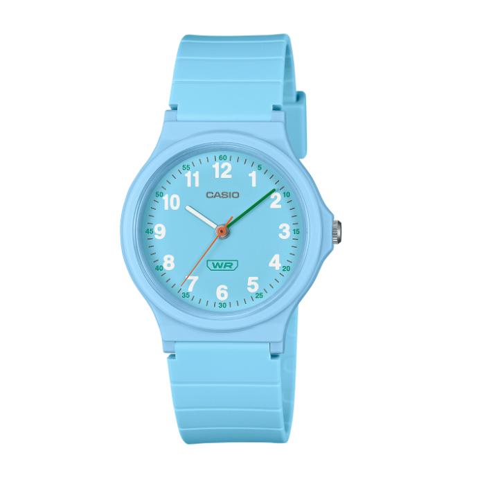 ​reloj analógico moda mujer y niños Casio LQ-24B-2B 36.1 × 31.5 × 7.8 mm correa de silicona