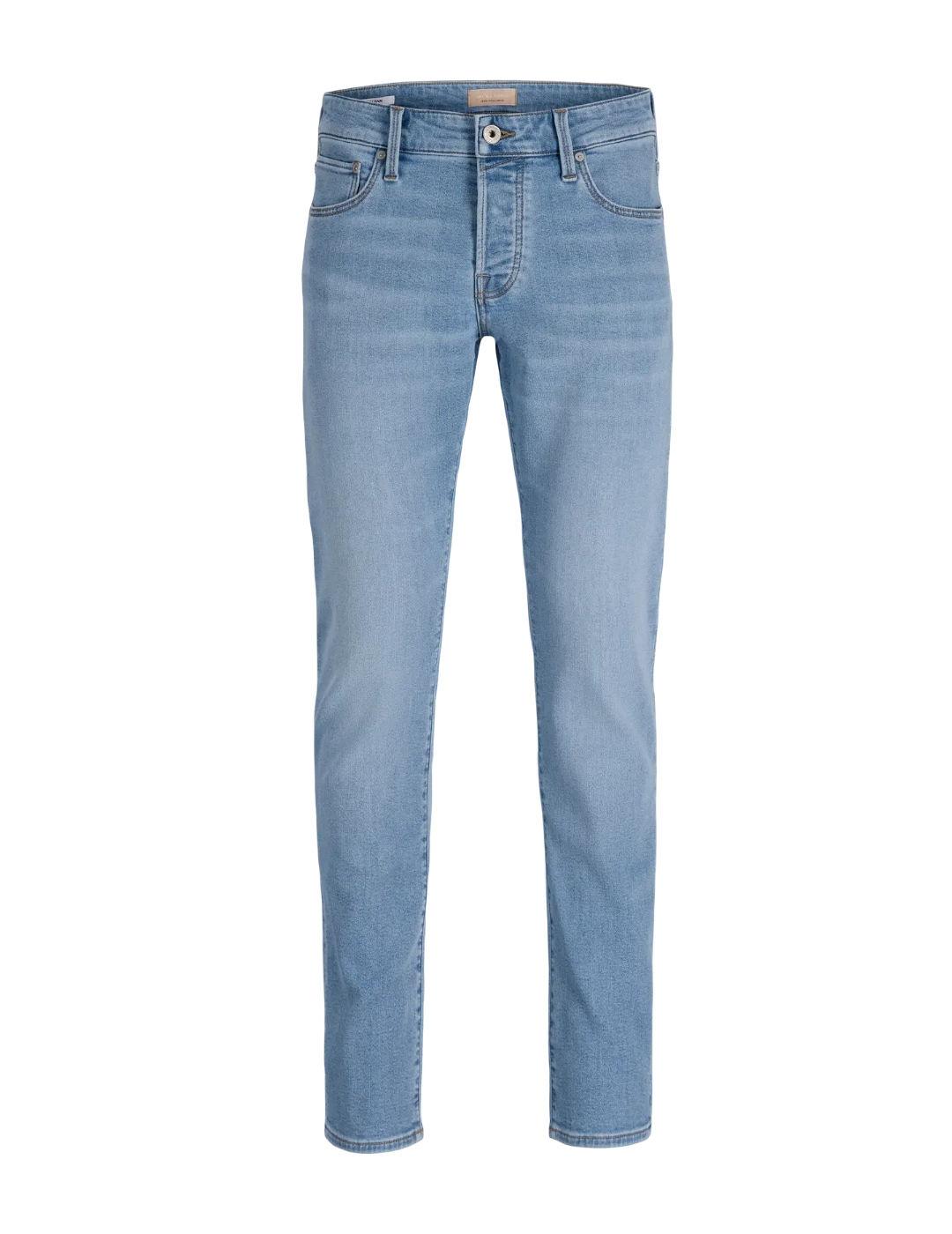 Pantalón vaquero Jack&Jones Glenn Icon azul slim para hombre