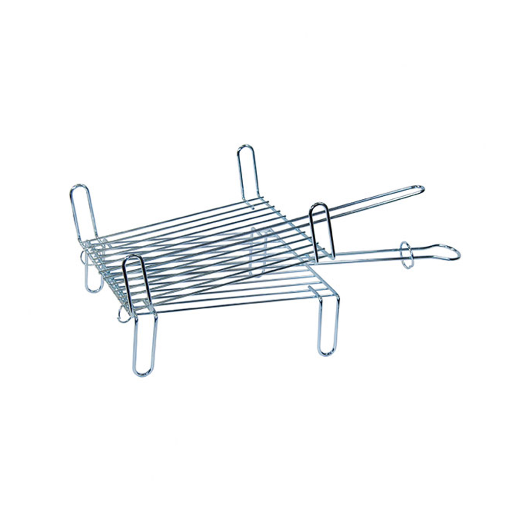 PARRILLA DOBLE ZINCADA 30X30 CM