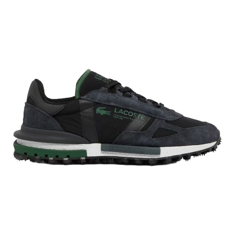 Zapatillas Negras Lacoste Elite Active Black White Cómodas y Ligeras