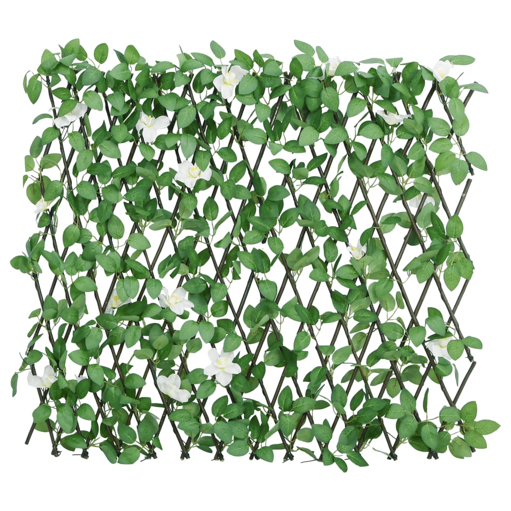 Vidaxl Enrejado Valla Expansible de Hiedra Artificial Verde 180x30cm