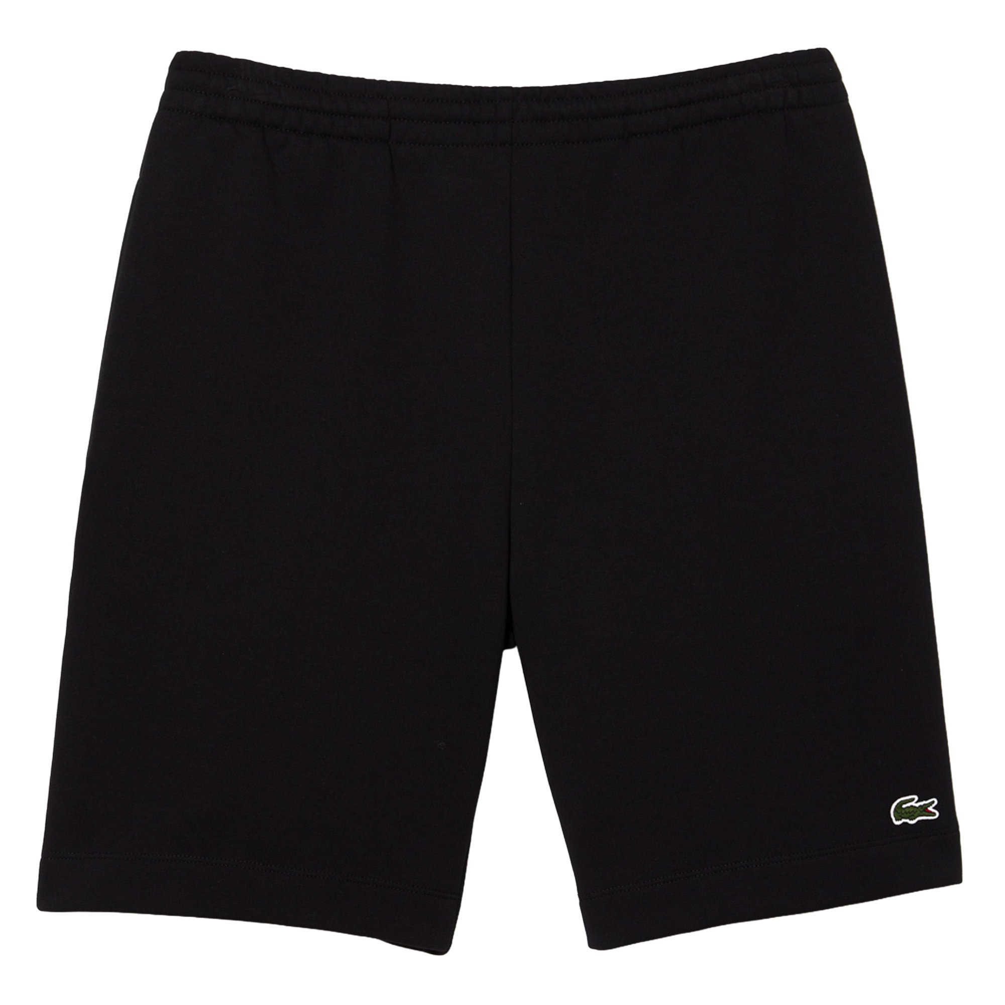 LACOSTE Pantalones cortos de chándal para hombre - pantalones cortos de felpa, corte regular, logotipo, mezcla de algodón