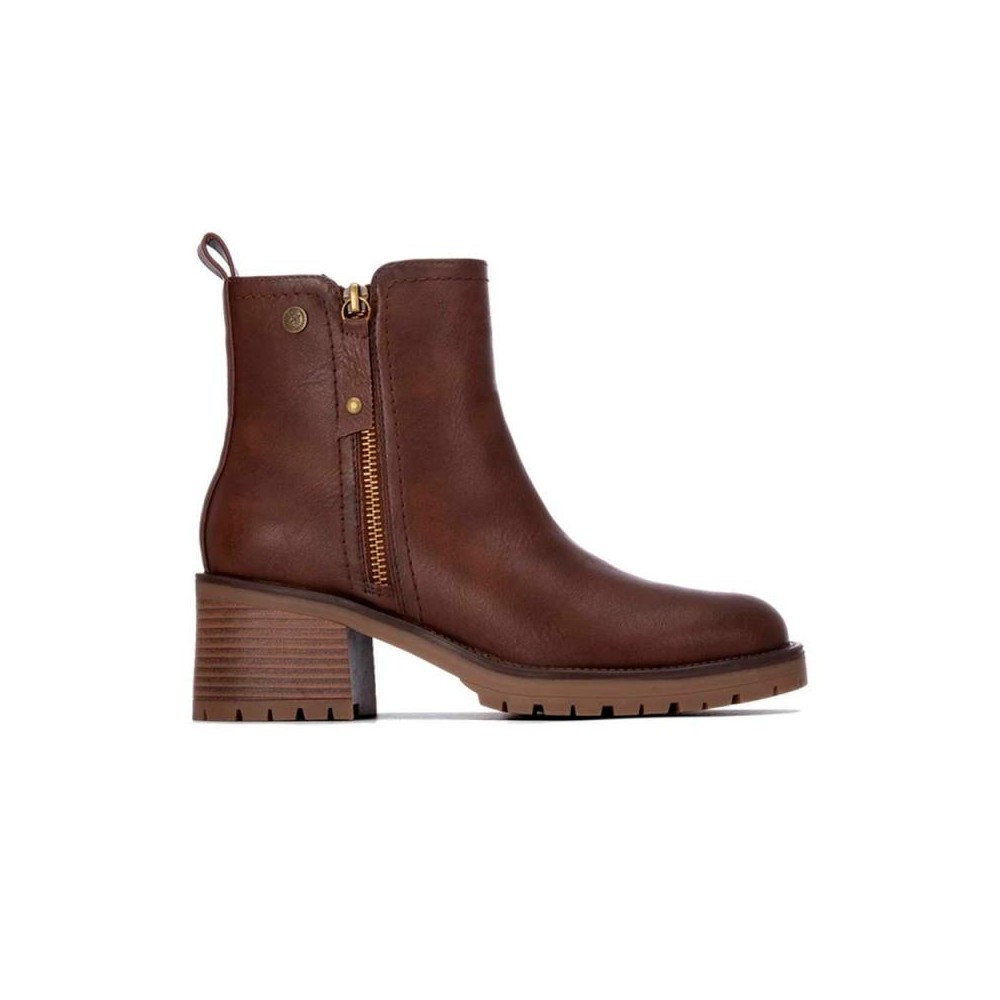 Botines de Tacón Mujer XTI 146085 Marron