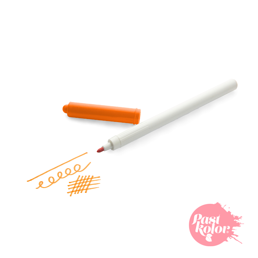 Rotulador Comestible Punta Fina - Naranja No Tóxico