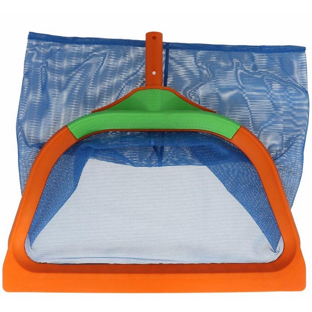 Recogedor de Hojas Gerimport de Plástico Resistente para Limpieza de Piscinas - 42.7 X 49.5 Cm