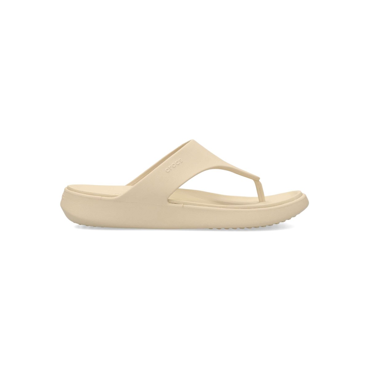 Crocs - Sandalias de mujer Getaway Triangle Flip con tecnología Free Feel™ y material Croslite™ para máxima comodidad en verano
