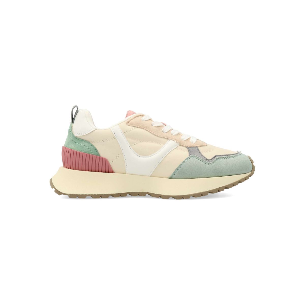 CORINA - Zapatillas deportivas CORINA Sneakers deportiva casual multicolor para mujer, cómodas con cierre de cordones, suela de goma gruesa y ligera, plantilla acolchada y extraíble