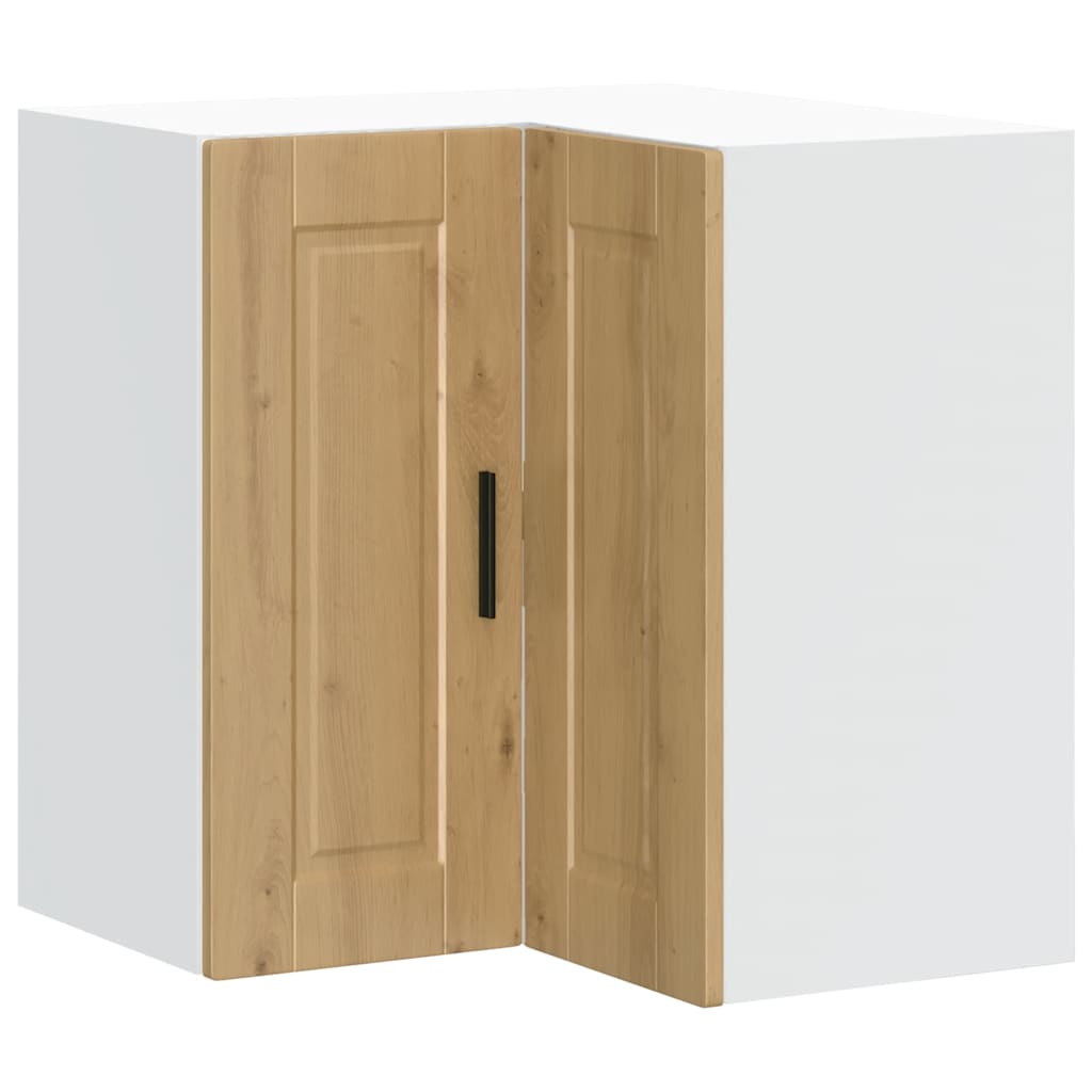 vidaXL Mueble de cocina esquina pared Porto madera ingeniería 57 x 57 x 60 cm Multicolor