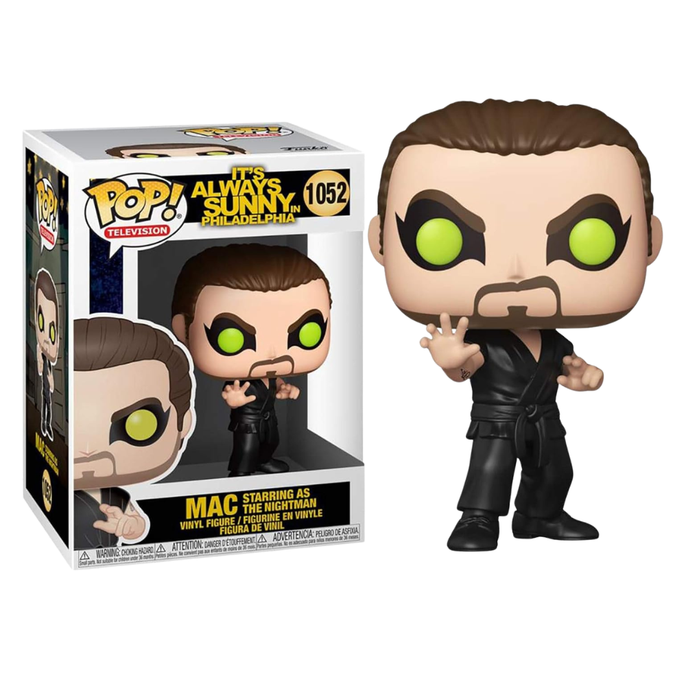 FUNKO POP! COLGADOS EN FILADELFIA - MAC S. ES NIGHTMAN, 51622, Nº 1052, TIENDA CON LICENCIA OFICIAL, ENVÍO 24-48H PENÍNSULA, FIGURA, JUGUETE, CABEZÓN, VINILO, SERIE