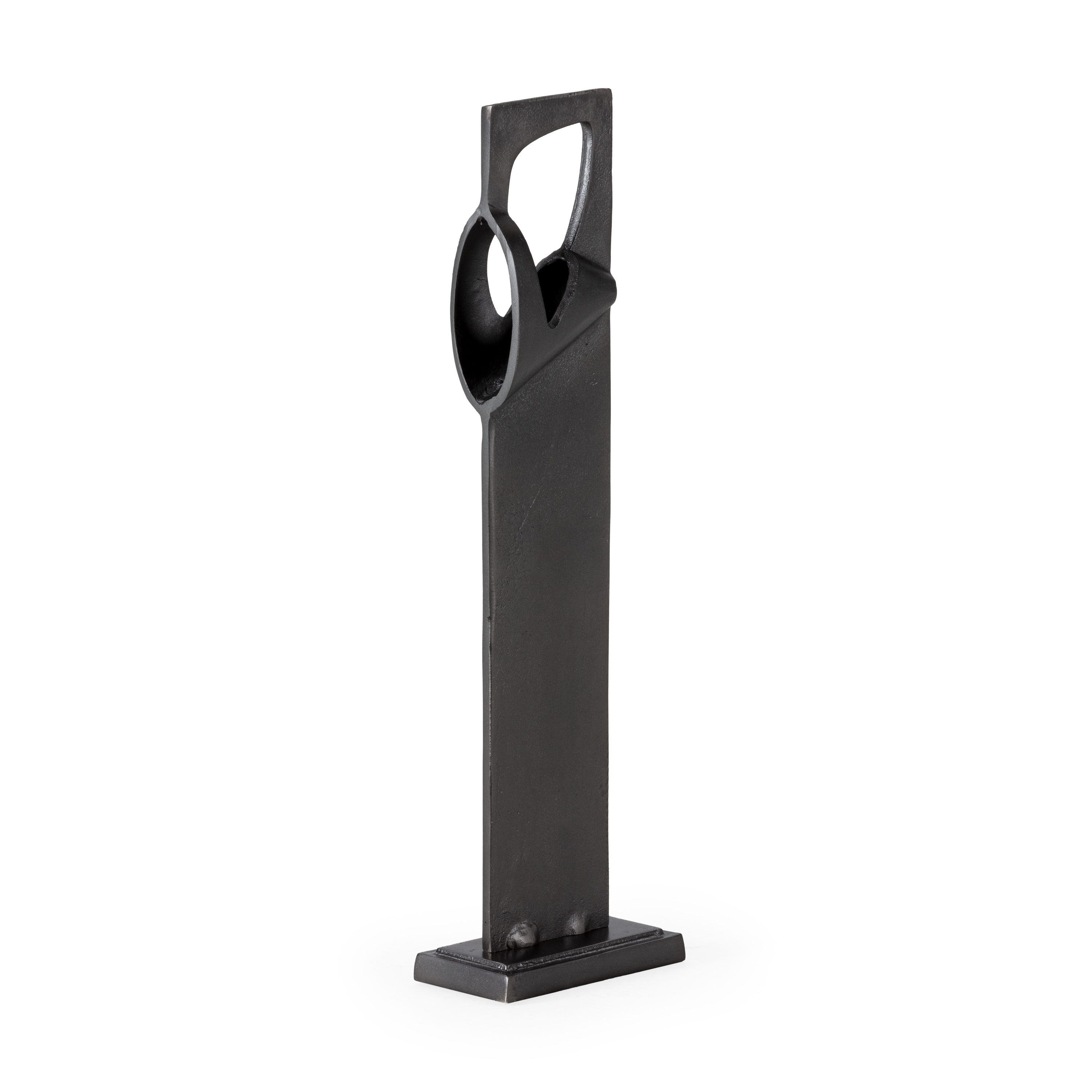 Figura 19x9x63 metal plomo envejecido, de aluminio aluminio, color plomo envejecido plomo envejecido, 19x9x63 cm Fijalo