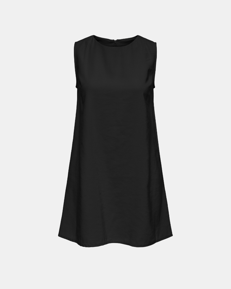 ONLY 15364156 ARIS LIFE Vestidos  Manga corta Mujer Negro