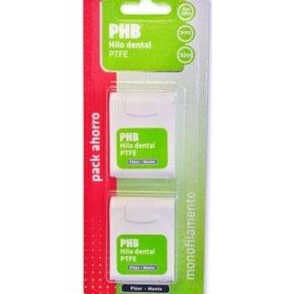Phb Fluor Y Menta Hilo Dental Cera Duplo 50M