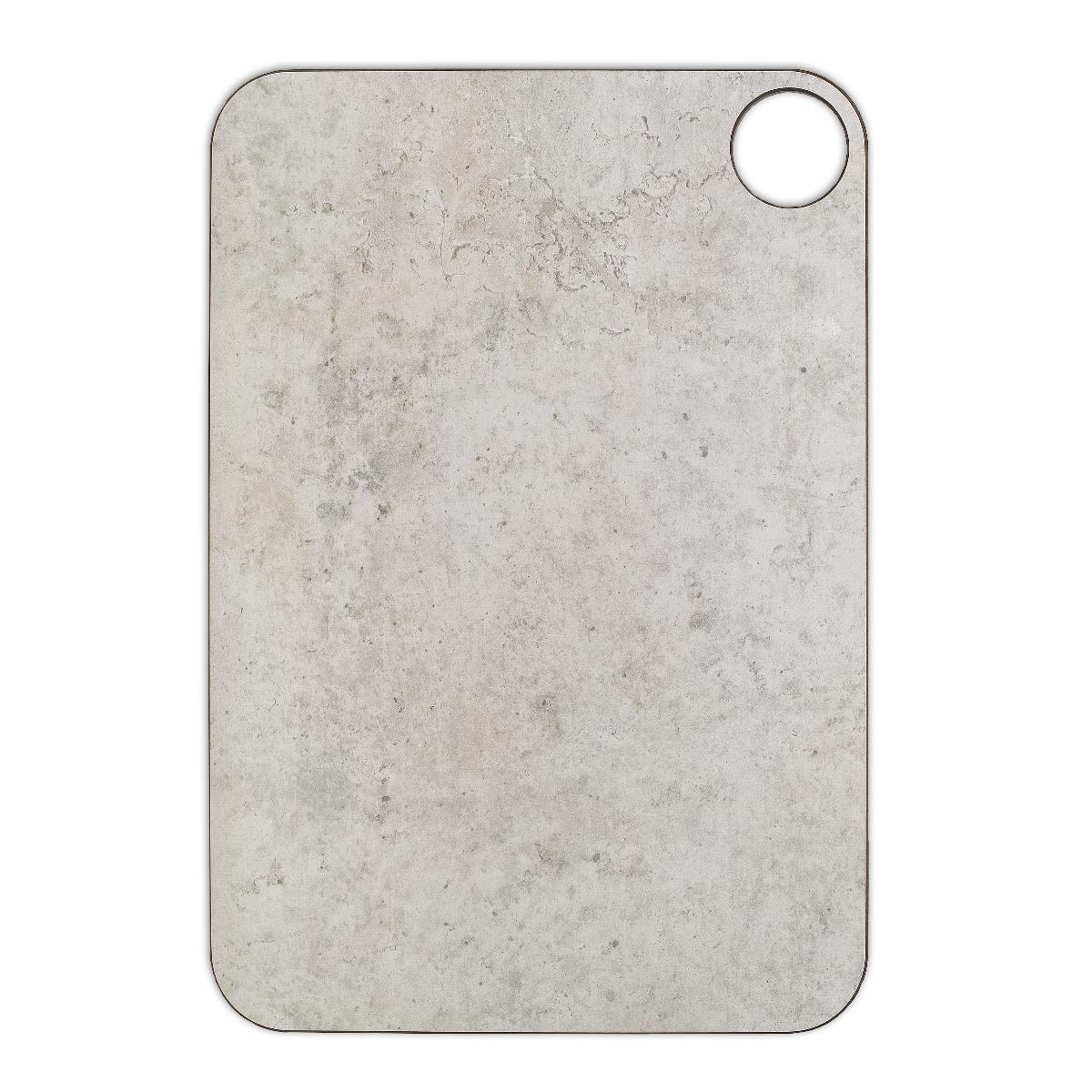 Arcos Tablas - Tabla de Cocina Antibacterial para Cortar, Resistente al Lavavajillas, No Daña Cuchillos, Fibra de Celulosa y Resina, 33x23 cm, Blanco