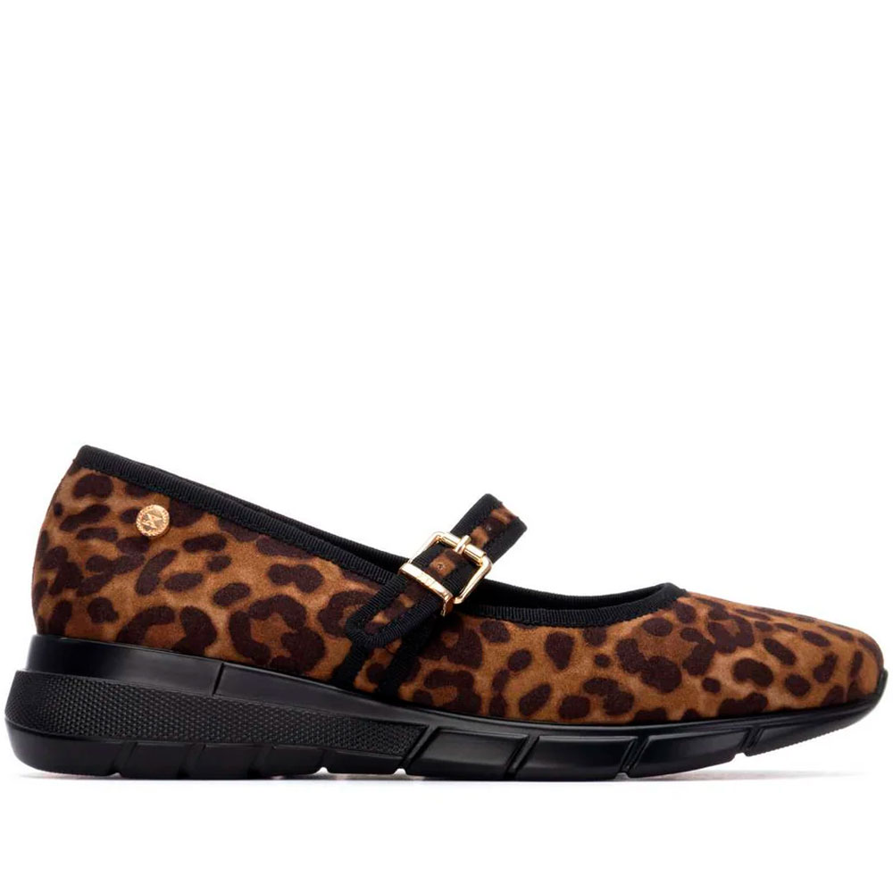 Zapatos de Mujer plano Xti 144238 Piel de Leopardo 106398  Manoletinas MARCAS MUJER Xti Zapatos Zapatos de sport
