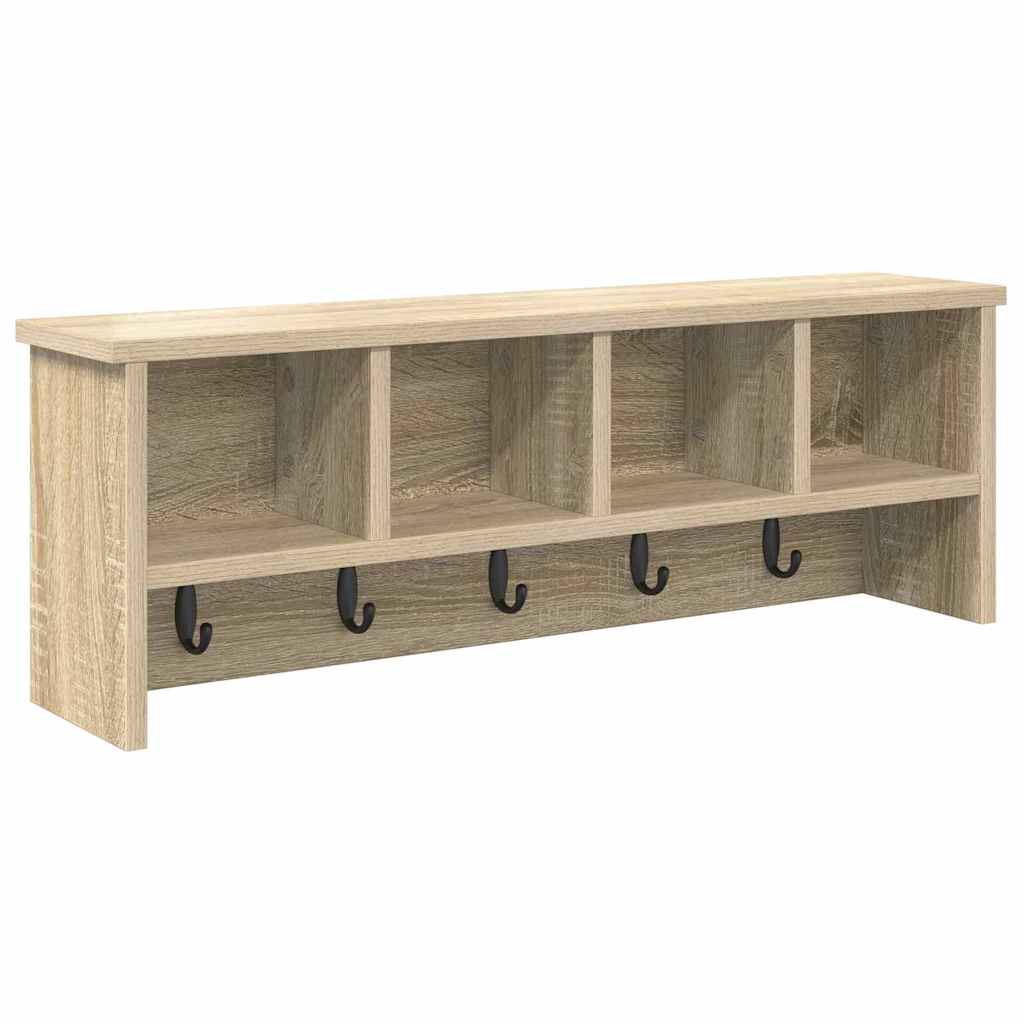 vidaXL Perchero de pared Montada en la pared 75 x 16 x 26 cm Multicolor