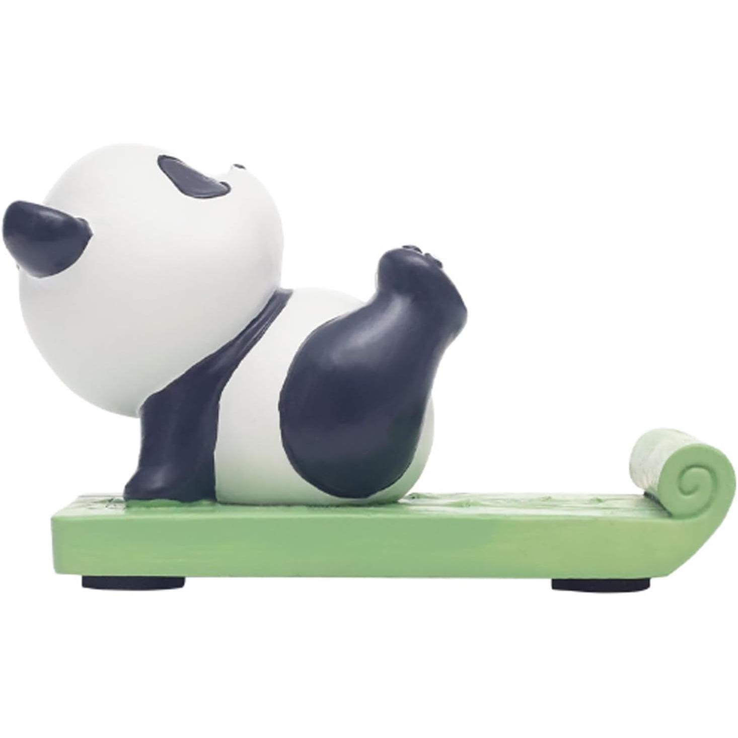 Soporte Teléfono Celular, Soports Teléfonos Móvil, Soporte Teléfono Gatos, Soporte para Teléfono Celular Muy Lindo Que le Permite Concentrarse en Probar La Comida(Panda)