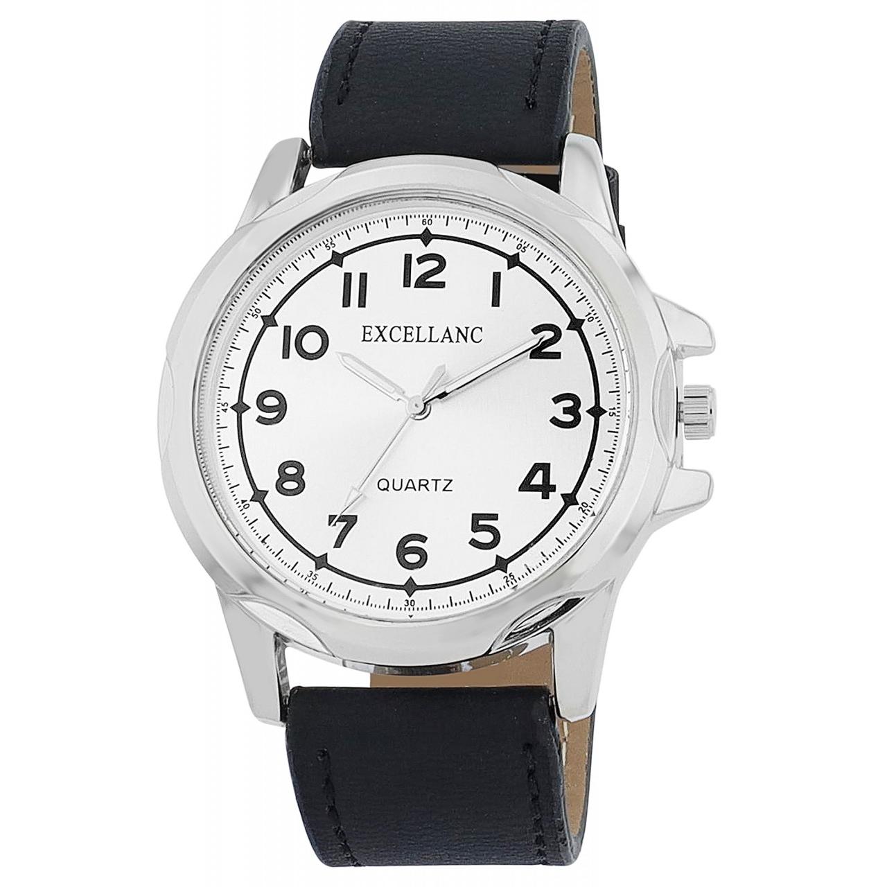 Reloj Excellanc® Hombre com Bracelete em Pele Sintética - 0247