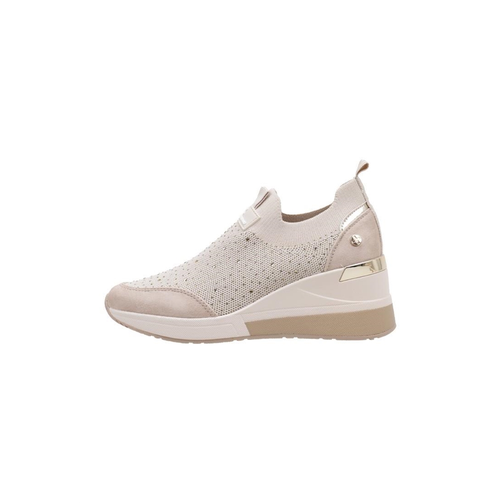 Xti 142418 Deportivas Con Cuña Mujer Beige