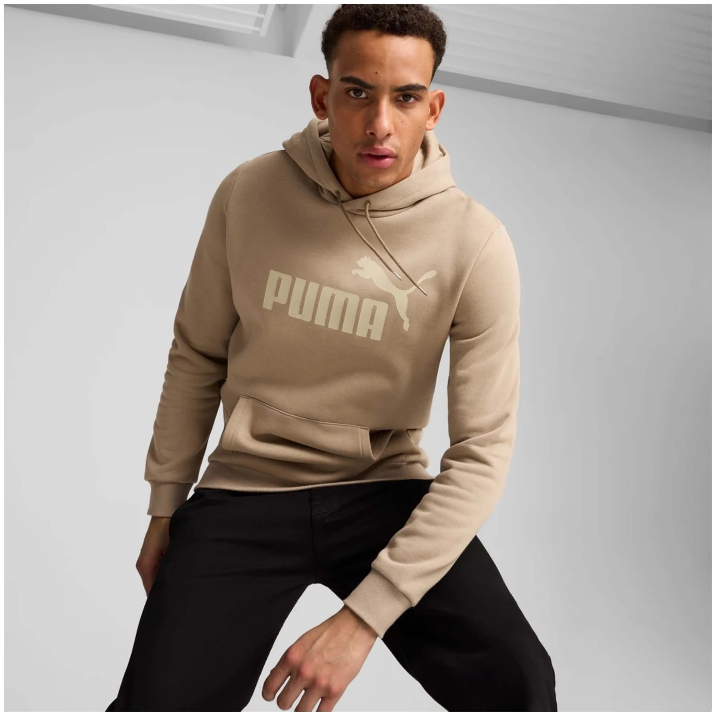 Sudaderas marca Puma modelo 586687-13 para hombre en color beig