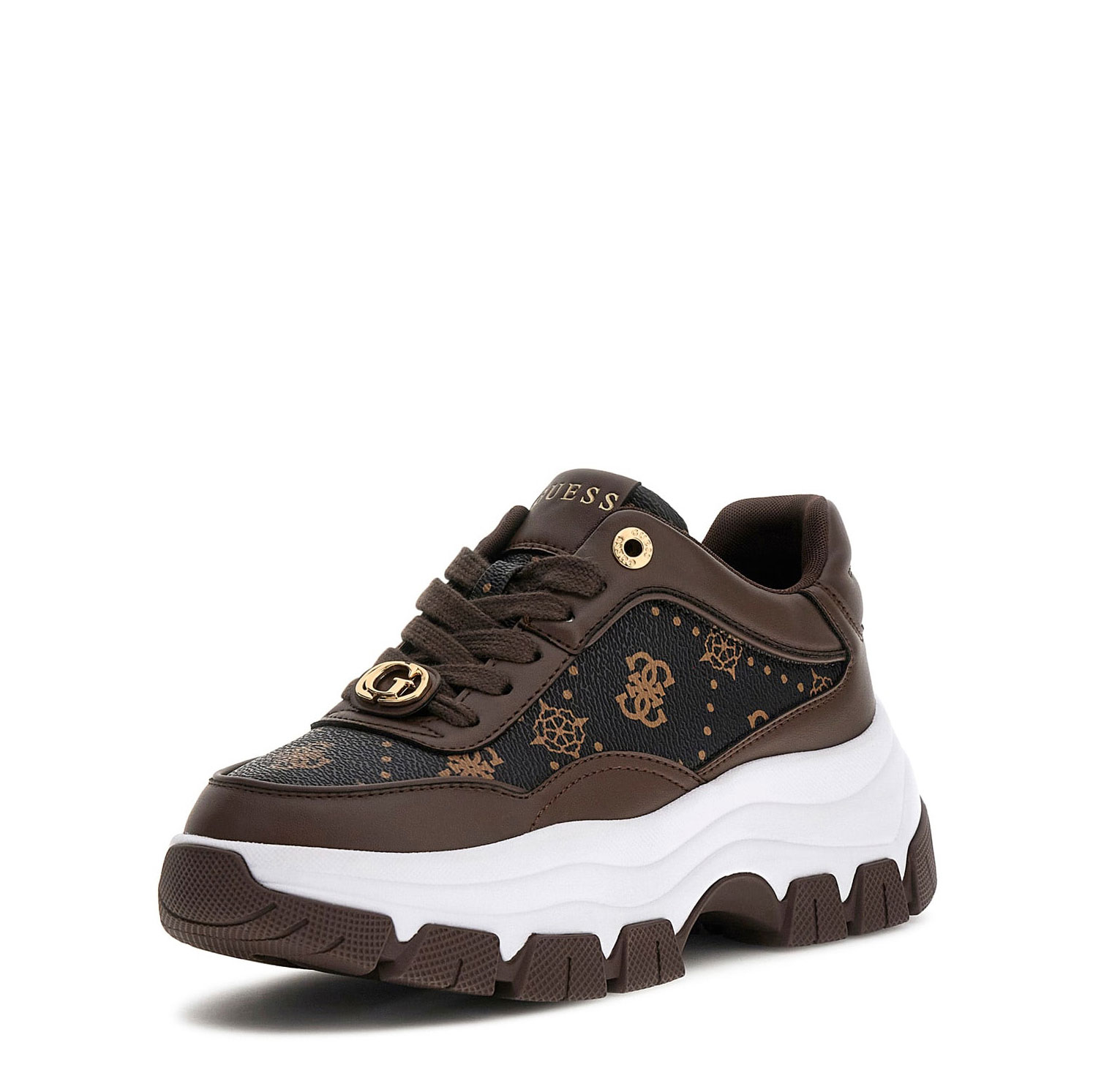 Guess Zapatillas Berrett2 Marrón FLFBRT PEL12-BROWN , para Mujer