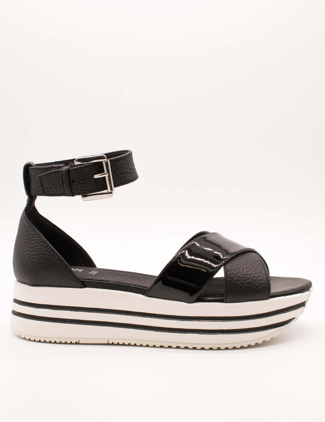 Sandalia Geox D25RSB kency black de mujer