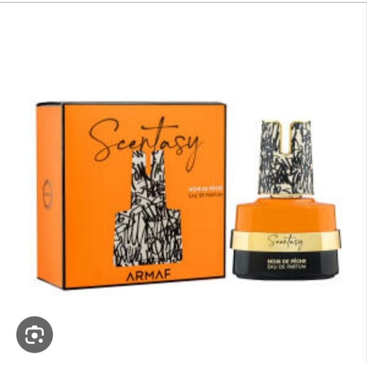 Armaf Scentasy Noir de Peche es un perfume elegante y sofisticado que combina notas frutales y florales , para mujer 100ml.