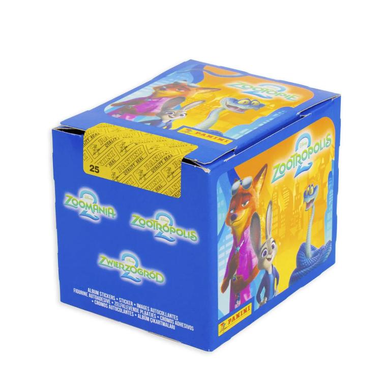 PANINI Zootrópolis 2 - Cajita 50 sobres o Album + caja 50 sobres  - Colección Oficial Panini