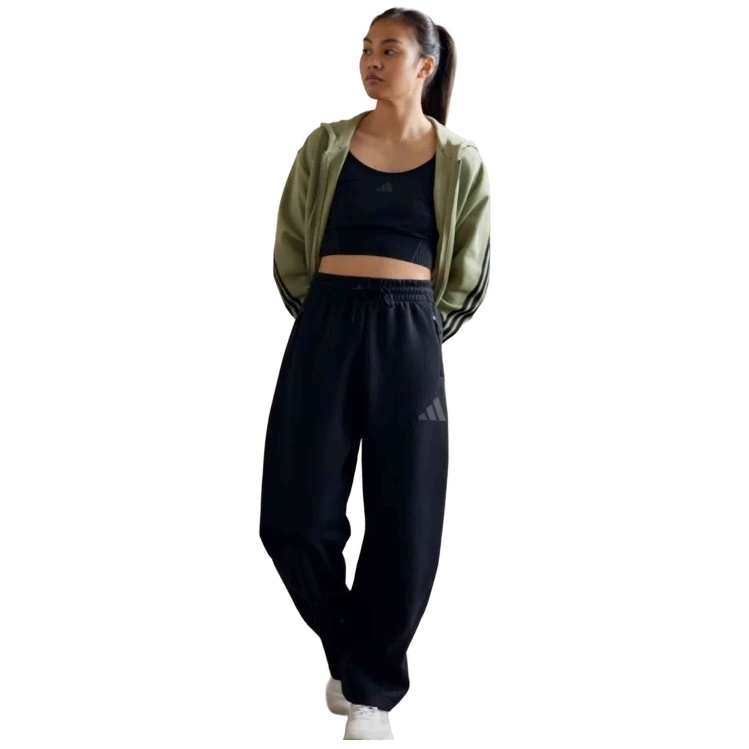 Pantalon Largo Adidas modelo Z.N.E. Barrel para Mujer en color Negro