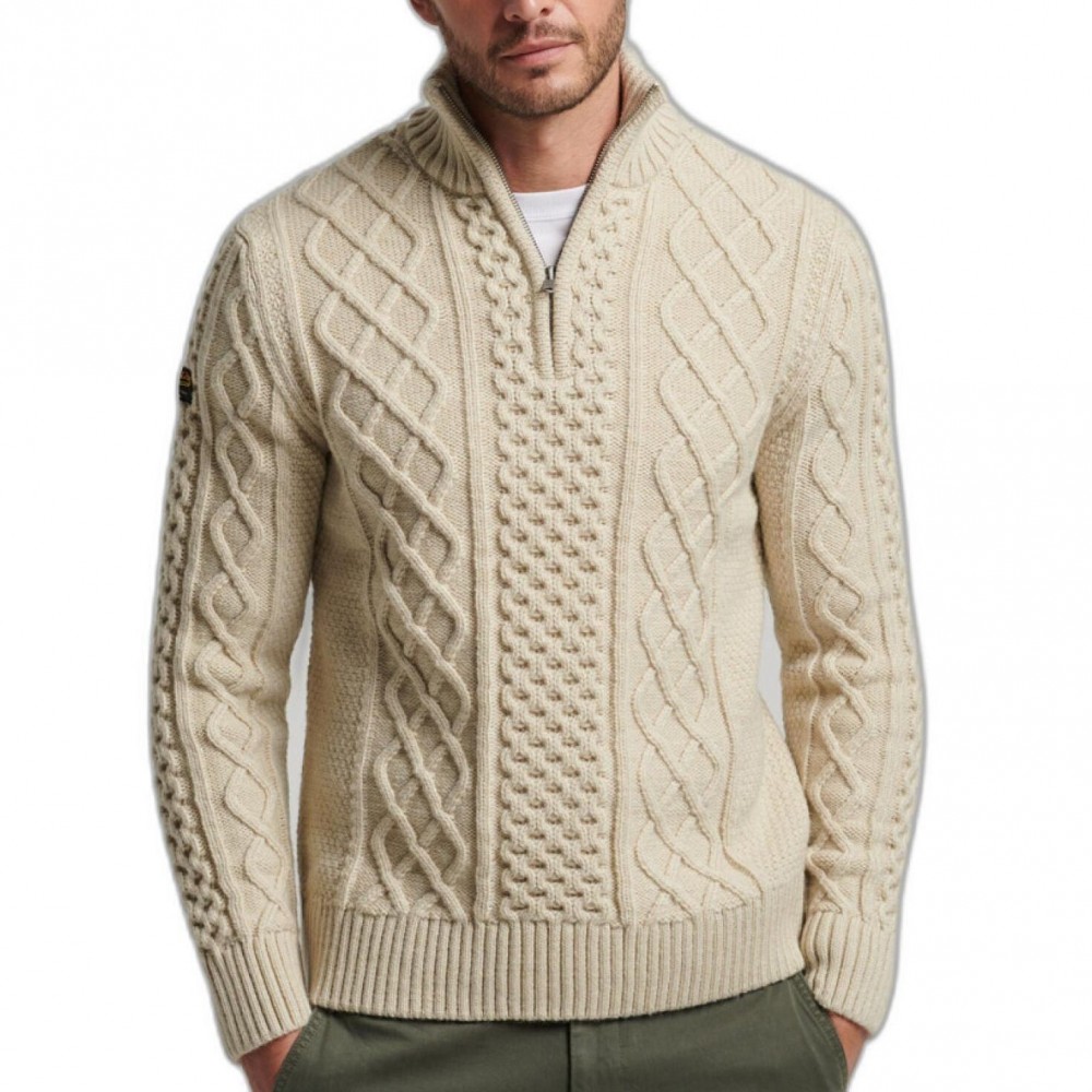 Jersey Vintage Jacob, Marca Superdry, Variedad de color y talla, Para Hombre