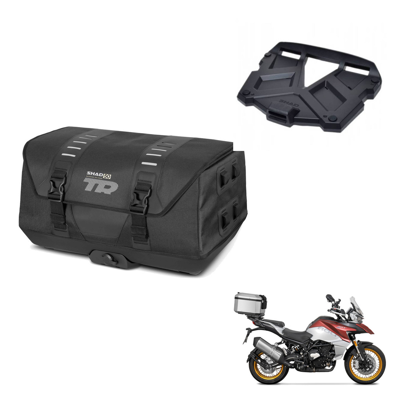 Bolsa Trasera Tr50 + Herraje Baul + Parr KIT-570147