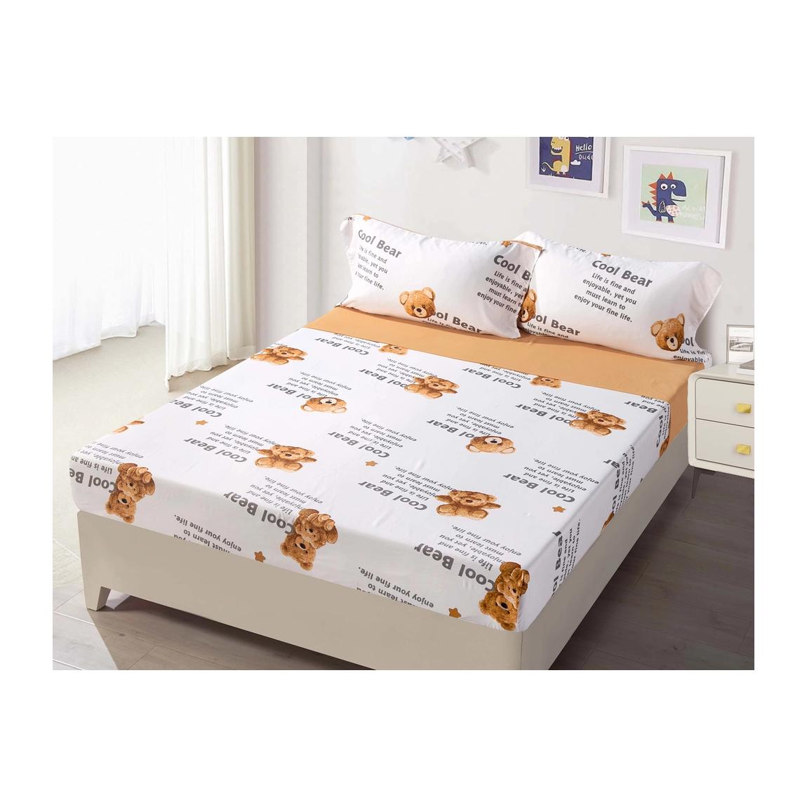 Juego de Sábanas Suaves para Cama de 135cm - Poliéster Microfibra - Resistente a la Contracción