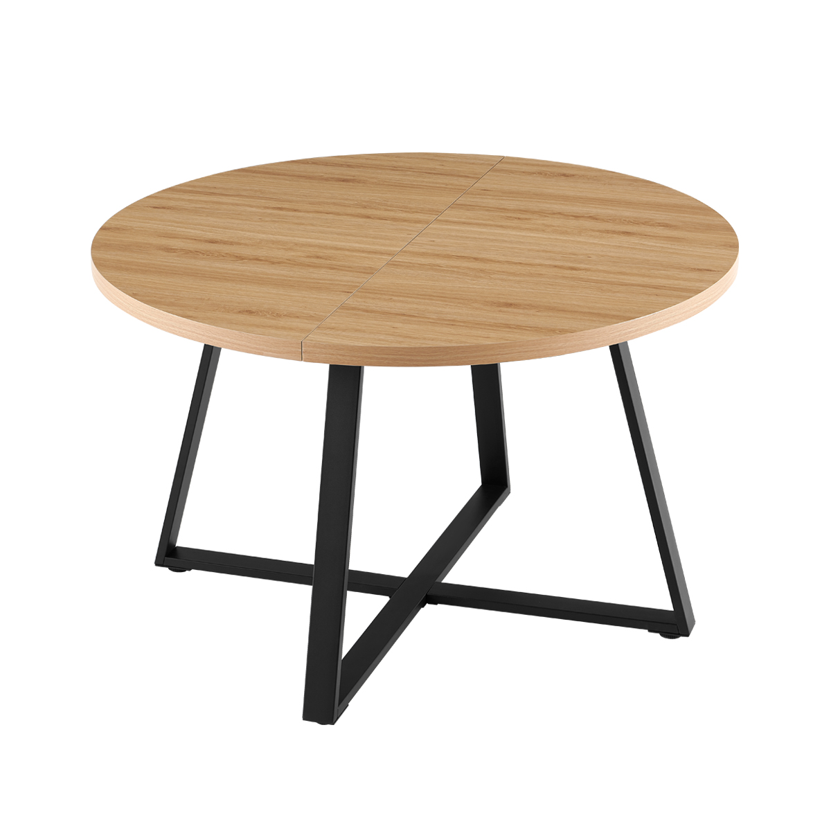 Mesa de comedor extensible redonda Mar 4/6 plazas - 120/160cm - Homekit