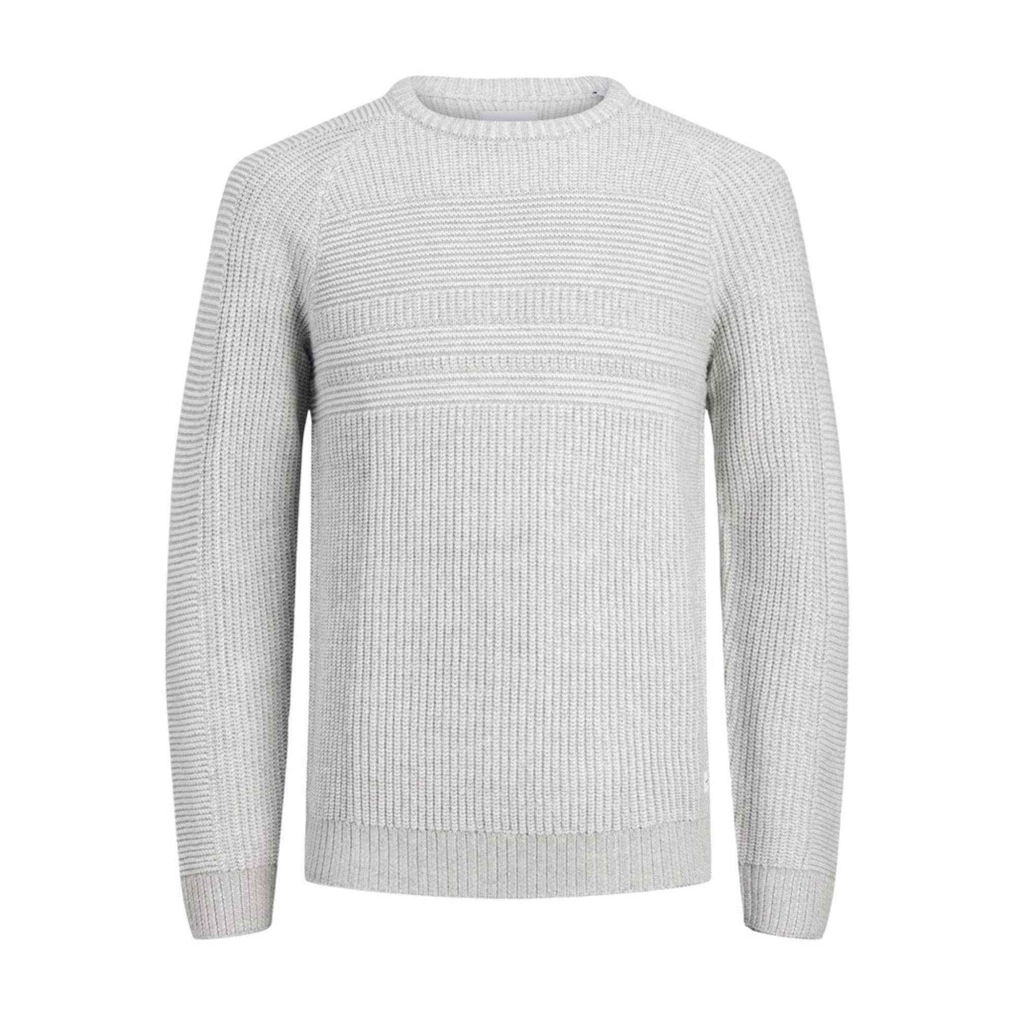 JACK & JONES Jersey de Punto Manga Larga Suéter Casual Hombre 12211309
