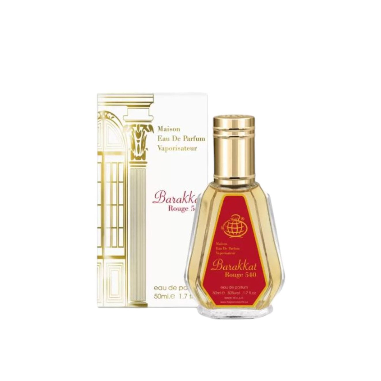 Maison Alhambra Barakkat Rouge 540 Mujer - Perfume de Lujo Floral Oriental 50ml