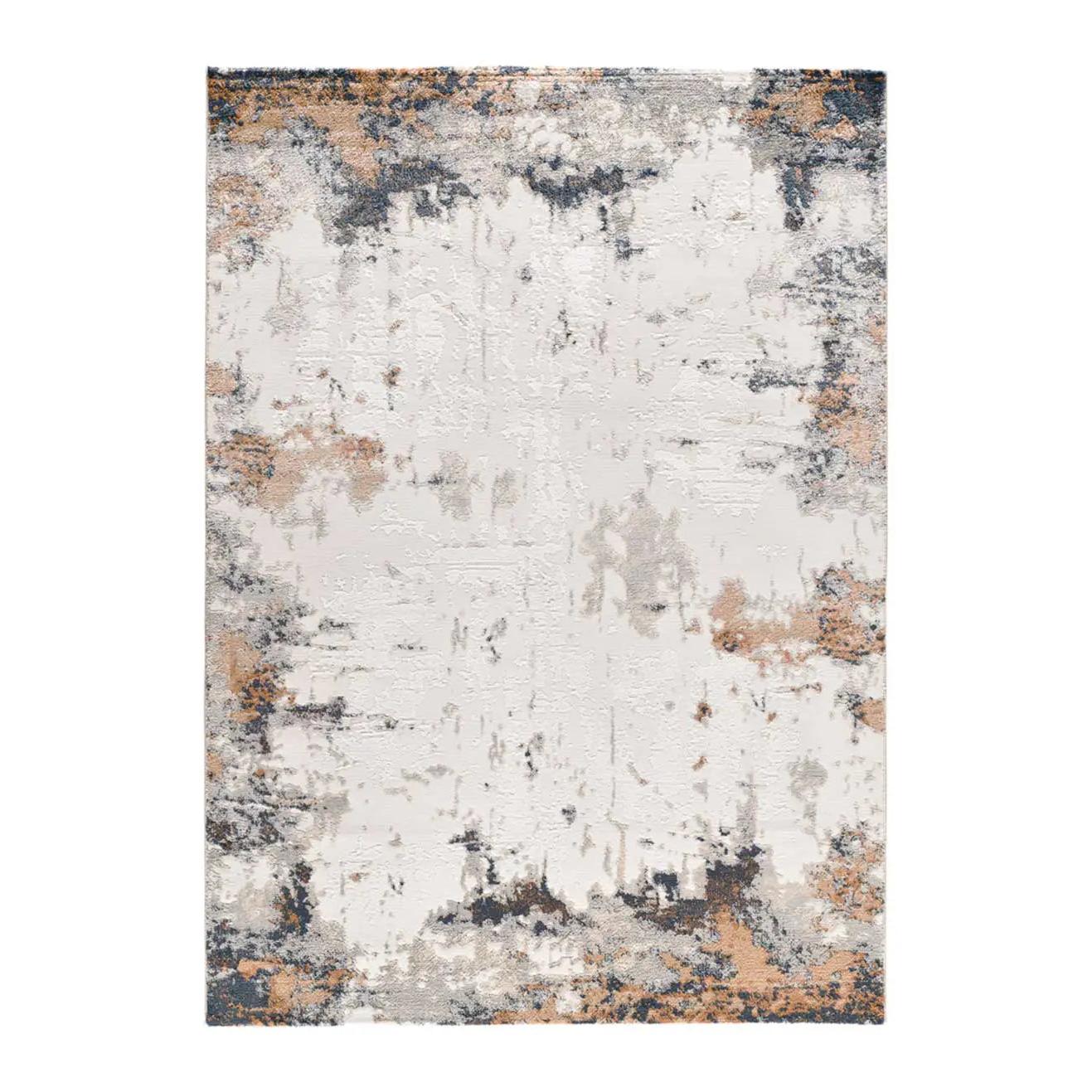 ATTICGO Alfombra interior de estilo abstracto con relieve en multicolor - KEOPS 6418 | 77x150, 134x200, 154x230, 192x290 cm