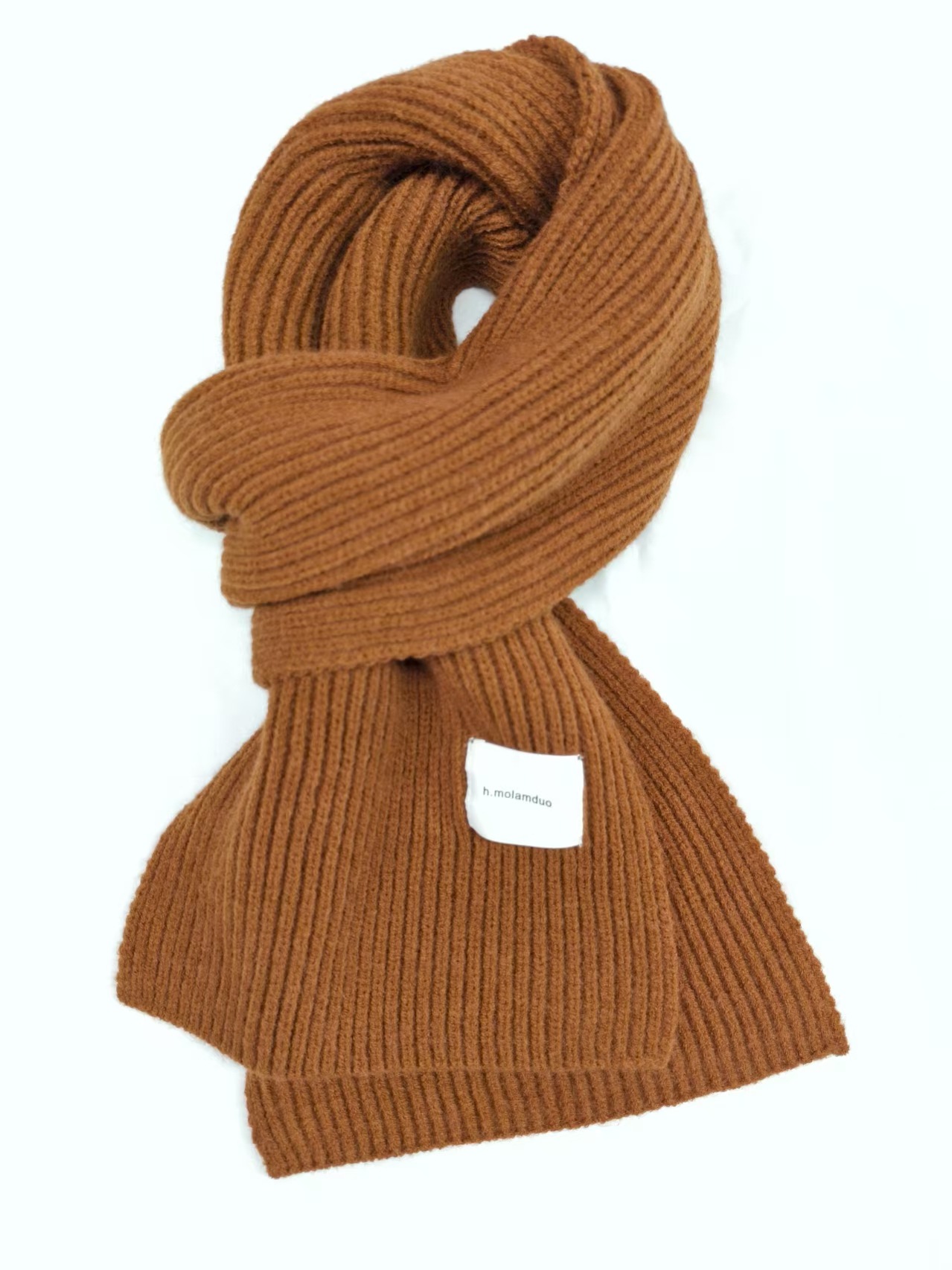 TK Nueva bufanda de punto Arctic Velvet para otoño/invierno, chal versátil, calentador de cuello de punto cálido, bufanda gruesa