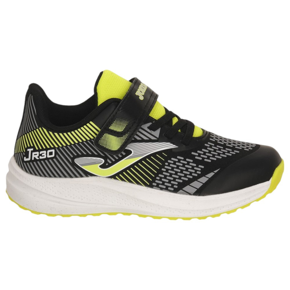 Zapatillas Joma Jr30 Jr 2401 Negro Amarillo Fluor Jr30W2401V Running Niño