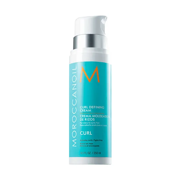 Moroccanoil - Curl Defining Cream crema moldeadora ligera 250 ml para definición duradera de rizos sin apelmazar ni residuos pegajosos