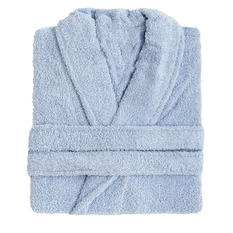 RUFINO DÍAZ Albornoz Económico Rizo Americano 400 gr - Suave y absorbente - Para baño, piscina, spa - Secado rápido